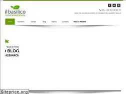 Sites similar to ilbasilico.com