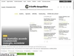 Sites similar to ilcaffegeopolitico.net