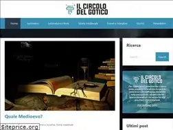 Sites similar to ilcircolodelgotico.it