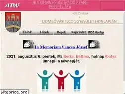 Sites similar to ilcodombovar.atw.hu