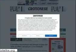 Sites similar to ilcrotonese.it