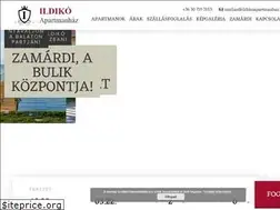 Sites similar to ildikoapartmanhaz.hu