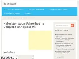 Sites similar to ile-stopni.pl