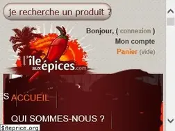 Sites similar to ileauxepices.com