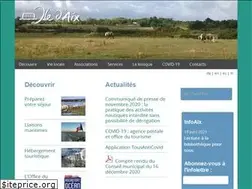 Sites similar to iledaix.fr