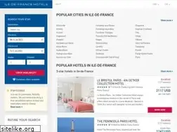 Sites similar to iledefrance-hotel.com