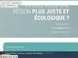 Sites similar to iledefranceencommun.com