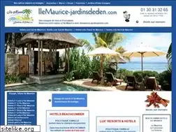Sites similar to ilemaurice-jardinsdeden.com