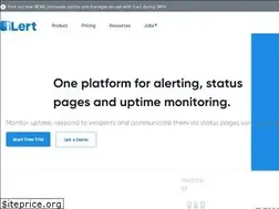 Sites similar to ilert.com