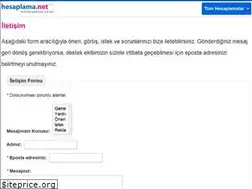 Sites similar to iletisim.hesaplama.net
