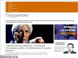 Sites similar to ilfogliettone.it