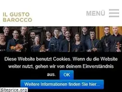 Sites similar to ilgustobarocco.de