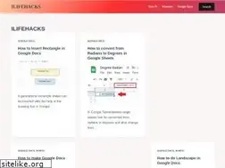 Sites similar to ilifehacks.com