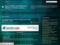 Sites similar to ilk4u.wordpress.com