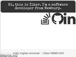 Sites similar to ilkerkaran.com