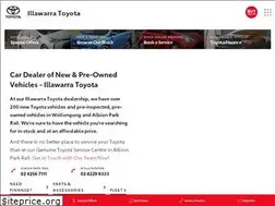 Sites similar to illawarratoyota.com.au