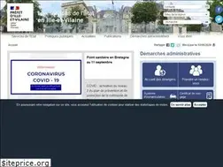 Sites similar to ille-et-vilaine.gouv.fr