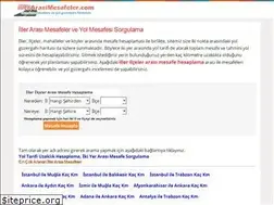 Sites similar to illerarasimesafeler.com