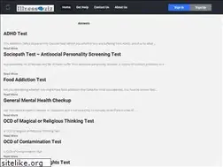 Sites similar to illnessquiz.com