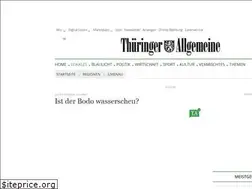 Sites similar to ilmenau.thueringer-allgemeine.de