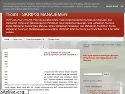 Sites similar to ilmiahmanajemen.blogspot.com