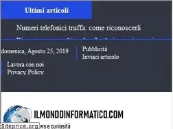 Sites similar to ilmondoinformatico.com