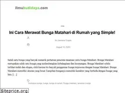Sites similar to ilmubudidaya.com