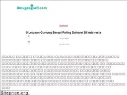 Sites similar to ilmugeografi.com