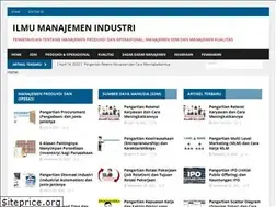 Sites similar to ilmumanajemenindustri.com