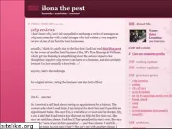 Sites similar to ilonathepest.com