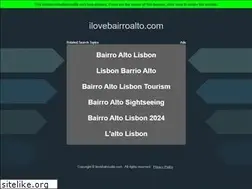 Sites similar to ilovebairroalto.com