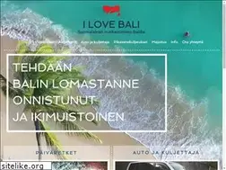 Sites similar to ilovebalitour.com