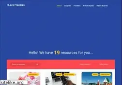 Sites similar to ilovefreebies.com
