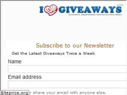 Sites similar to ilovegiveaways.com