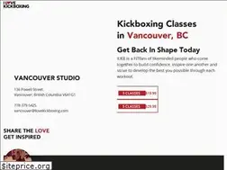 Sites similar to ilovekickboxing-vancouver.com