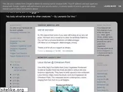 Sites similar to ilovemyveg.blogspot.com