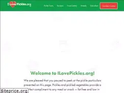 Sites similar to ilovepickles.org