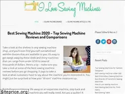 Sites similar to ilovesewingmachines.com