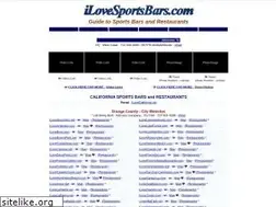Sites similar to ilovesportsbars.com