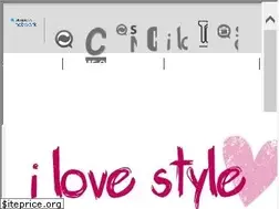Sites similar to ilovestyle.com