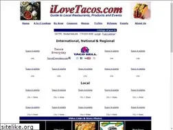 Sites similar to ilovetacos.com