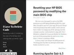Sites similar to ilovetodeletecode.com