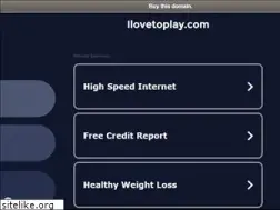 Sites similar to ilovetoplay.com