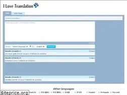 Sites similar to ilovetranslation.com