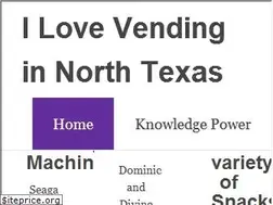Sites similar to ilovevending.com