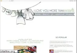 Sites similar to iloveyoumorethancarrots.com