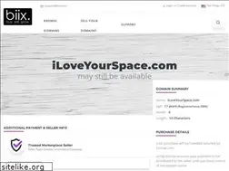 Sites similar to iloveyourspace.com