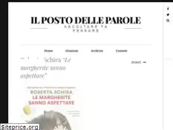 Sites similar to ilpostodelleparole.it
