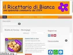 Sites similar to ilricettariodibianca.com