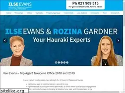 Sites similar to ilseevans.co.nz